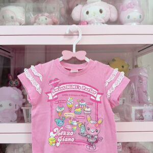 Sweet Mimi’s Parlor Pink Tee – Cute Cartoon Ice Cream Shirt